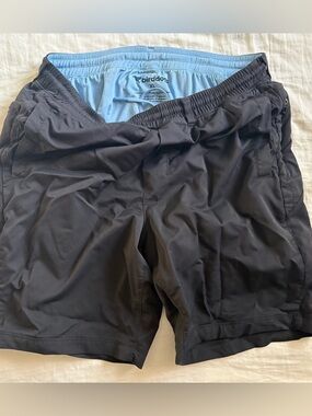 🐦‍⬛ Birddogs Men's Black XL / Long 9" / Liner (Bruised Wee)